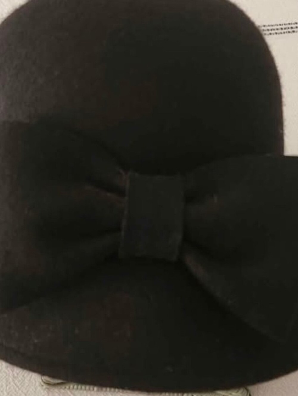 Kate Spade Wool Cloche Hat with Bow - Picture 3 of 3